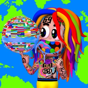 WAPAE - 6ix9ine Ft. Angel Dior, Lenier (Unlimited Latin Acapella 128Bpm)(8B)